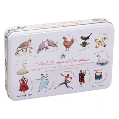 The 12 Days of Christmas Fudge and Toffee Tin | Putti Christmas Celebrations