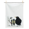"Morning Conversation" Bird Tea Towel | Putti Canada