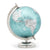 Globe on Stand - Aqua & Silver | Putti Fine Furnishings 