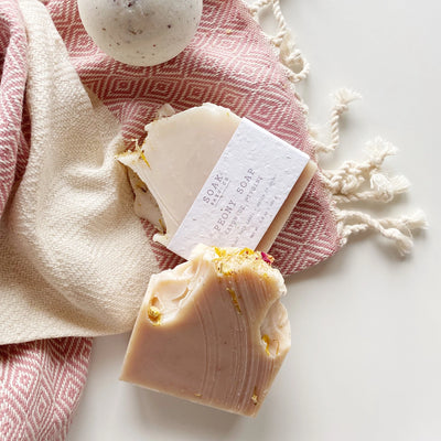 Soak Bath Co. Peony Handmade Soap