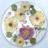 Resin Display Platter with Blush Roses