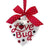 Kurt Adler Love Bug Ladybug Glass Heart Ornament | Putti Christmas Canada
