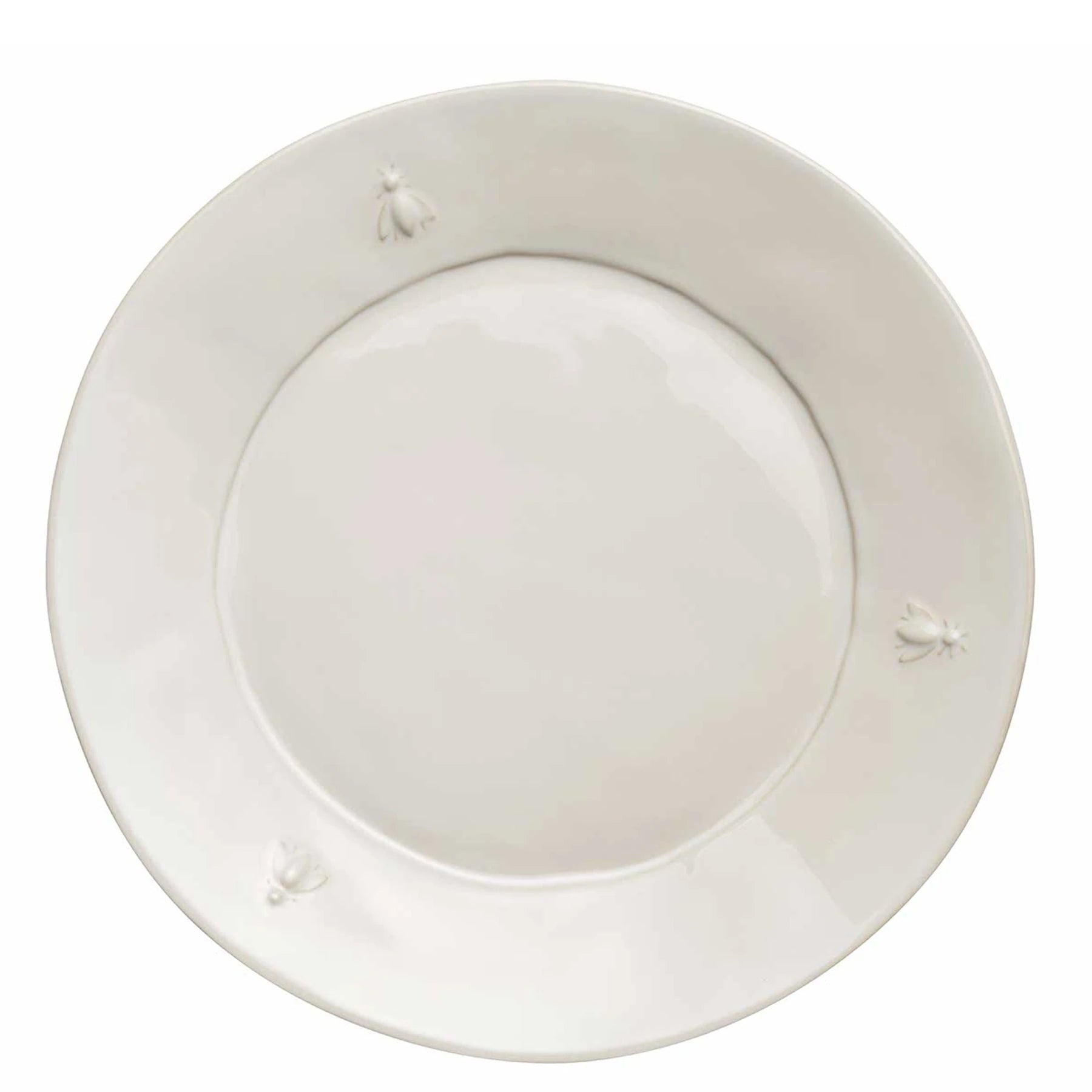 La Rochere Abeilles Ceramic Dinner Plate - Ivory