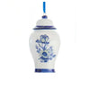 Kurt Adler Blue Delft Ginger Jar Ornament