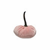 Small Velvet Pumpkin - Pink | Putti Fine Furnishings Canada