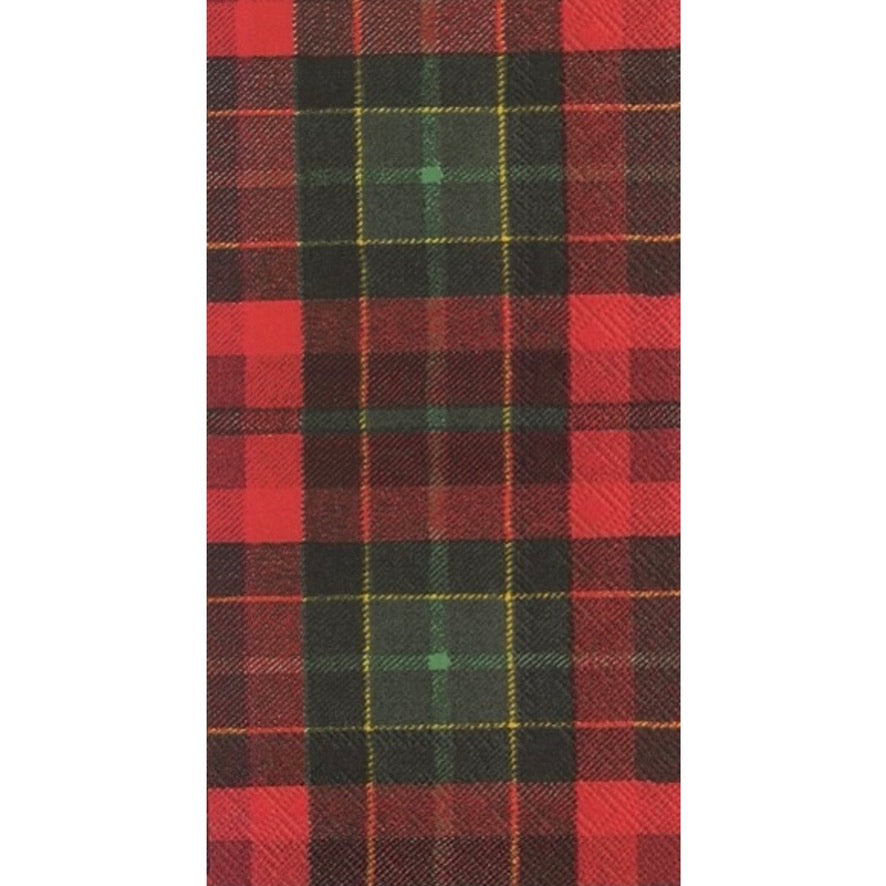 Tartan Paper Napkin - Guest | Putti Christmas Celebrations 