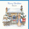 Peter Rabbit Christmas Cottage Card | Putti Fine Furnishings