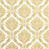 Elegant Gold Damask Cocktail Napkins