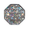 Meri Meri Holographic Silver Bubble Side Plates