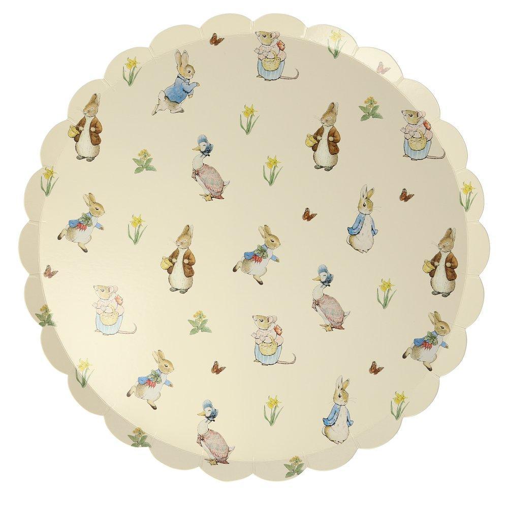 Meri Meri Peter Rabbit & Friends Paper Dinner Plates | Putti Party Supplies 