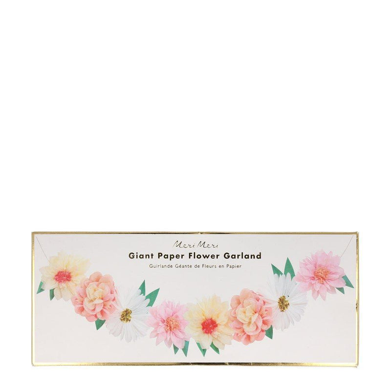 Meri Meri Flower Garden Giant Garland | Putti Party Supplies 
