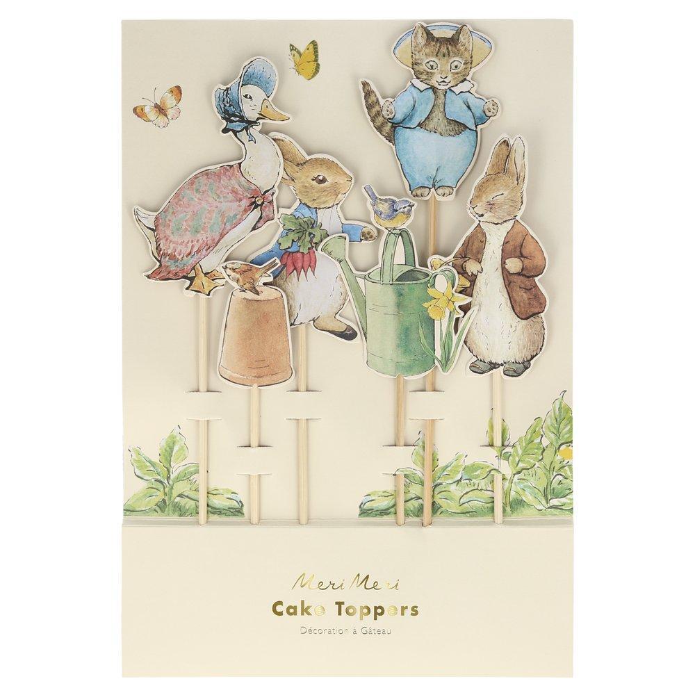 Meri Meri Peter Rabbit & Friends Cake Toppers