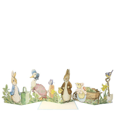 Meri Meri Peter Rabbit™ Concertina Card | Putti Party Supplies