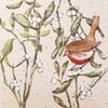 Fay's Studio UK Robin & Mistletoe Greeting Card | Putti Fine Furnishings
