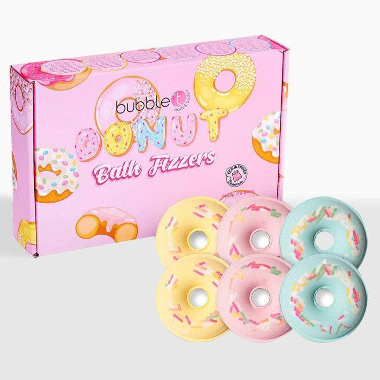 Donut Bath Bomb Fizzer Gift Set | Putti Fine Furnishings Canada 