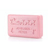 "Happy Hollidays" Pink Christmas French Soap 125g