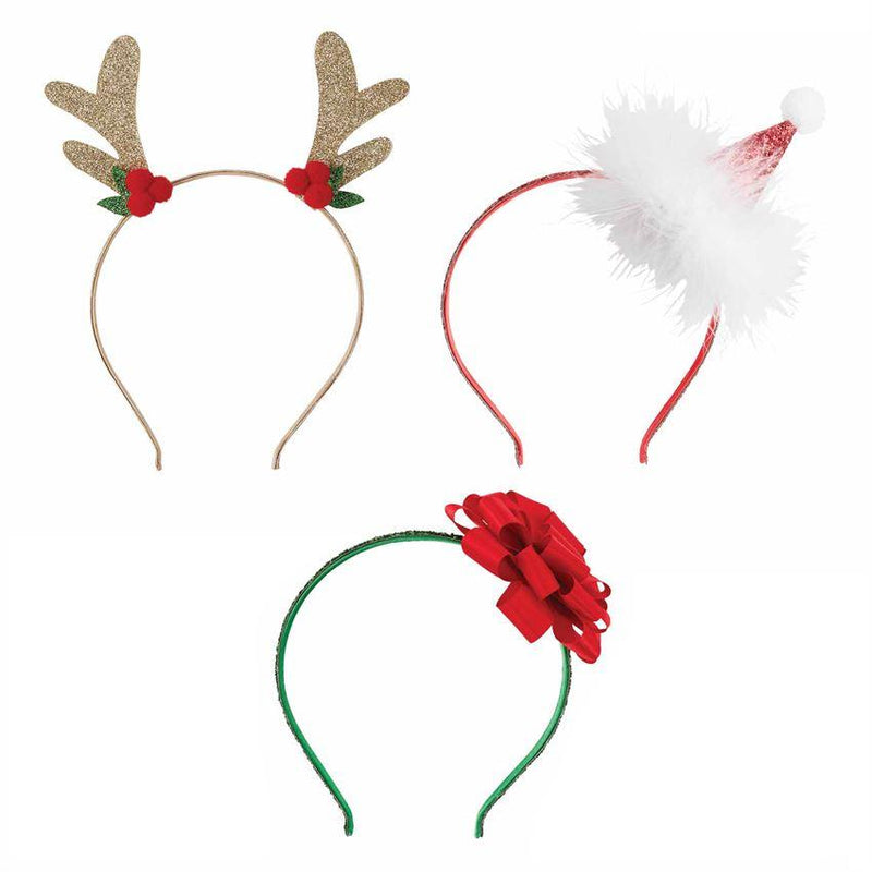 Mud Pie Holiday Glam Bands - Red Gift Bow | Putti Christmas 