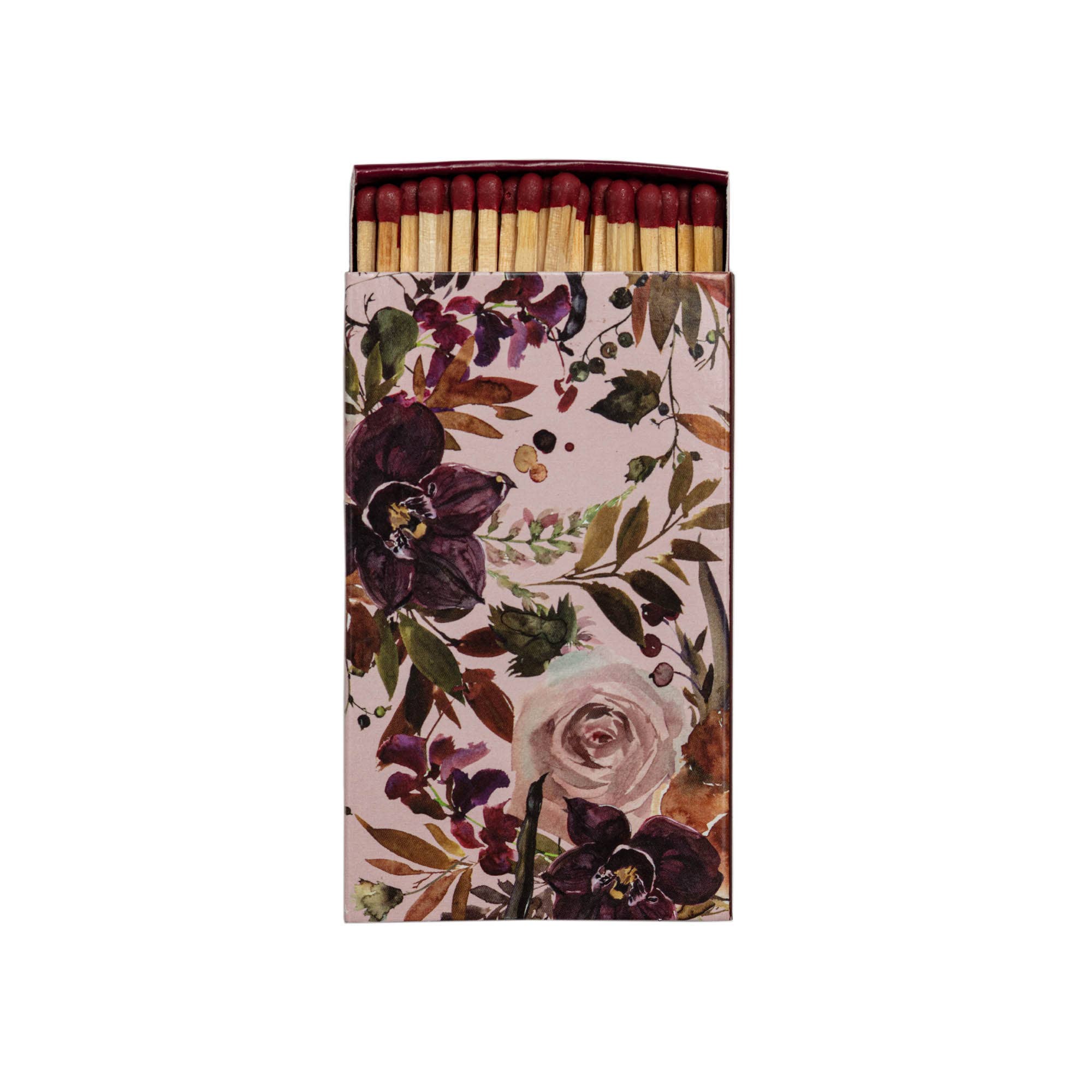 Rosy Rings Rose Floral Matchbox