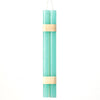 Vance Kitra Timber Taper Candle set of 2 - Turquoise