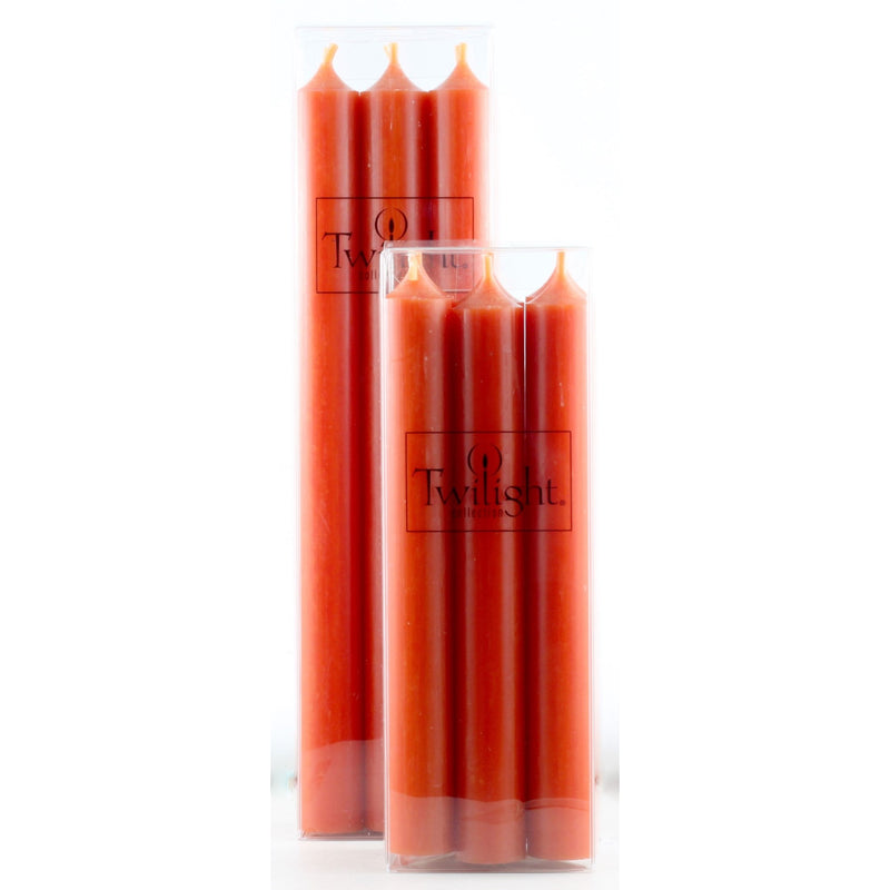 Twilight Taper Candles - Terracotta | Putti Fine Furnishings Canada