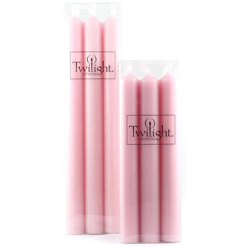 Twilight Taper Candles - Pink