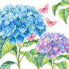 Gentle Hydrangea Paper Napkins - Lunch | Putti Fine Furnishings