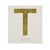 Chunky Gold Glitter T Sticker -  Party Supplies - MM-Meri Meri UK - Putti Fine Furnishings Toronto Canada