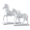 Decorative White Horses