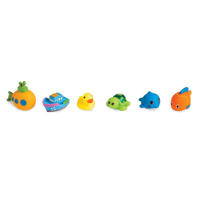 Mud Pie "Ocean Friends" Bath Squirter Toys | Le Petite Putti Canada