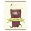"Happy St Patty's Day" Greeting Card