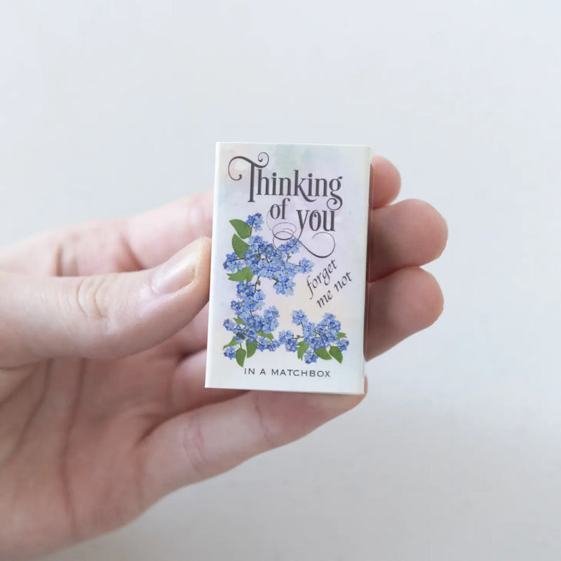 Thinking Of You Forget-me-not Seeds In A Matchbox
