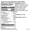 Sugar Free Sea Salt Chocolatey Toffee