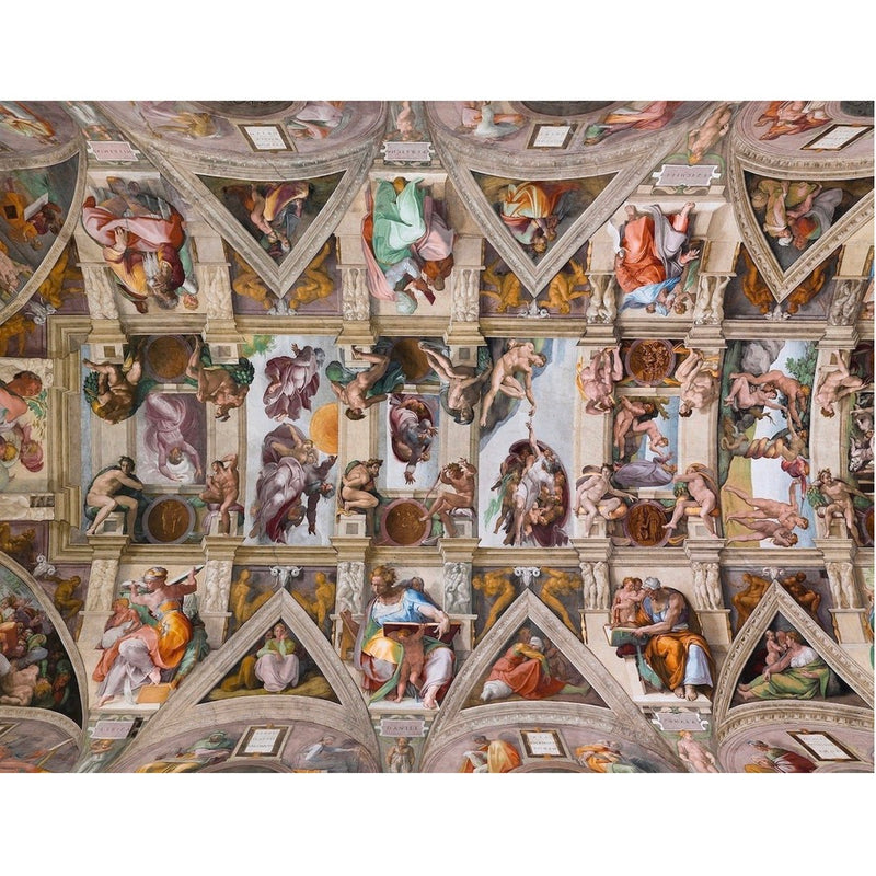 Sistine Chapel Ceiling - Michelangelo 1000 Piece Jigsaw