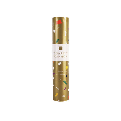 Talking Tables Luxe Gold Confetti Cannon | Putti Party Supplies