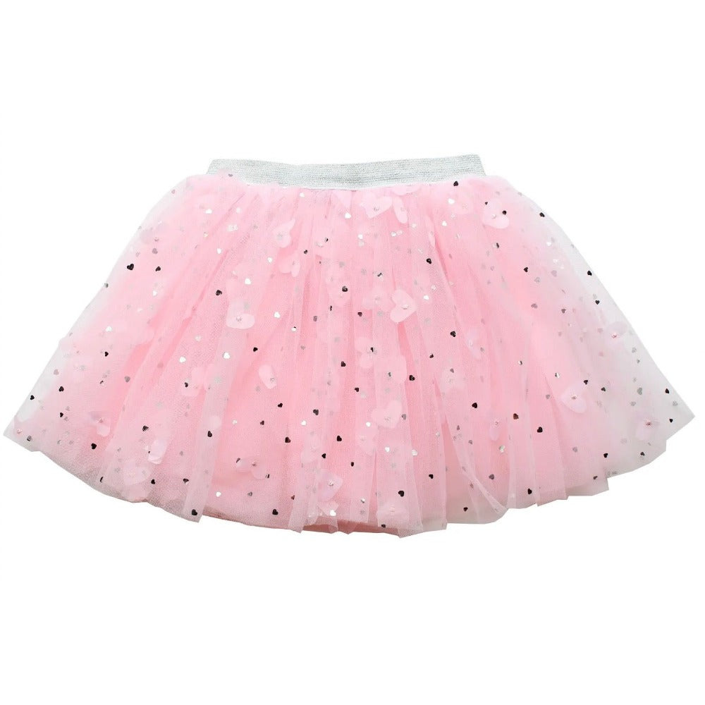 Pink Flutter Heart Tutu  | Le Petite Putti Canada 