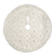 Natural Diamond Tufted Tree Skirt with Fringe | Putti Christmas Canada 