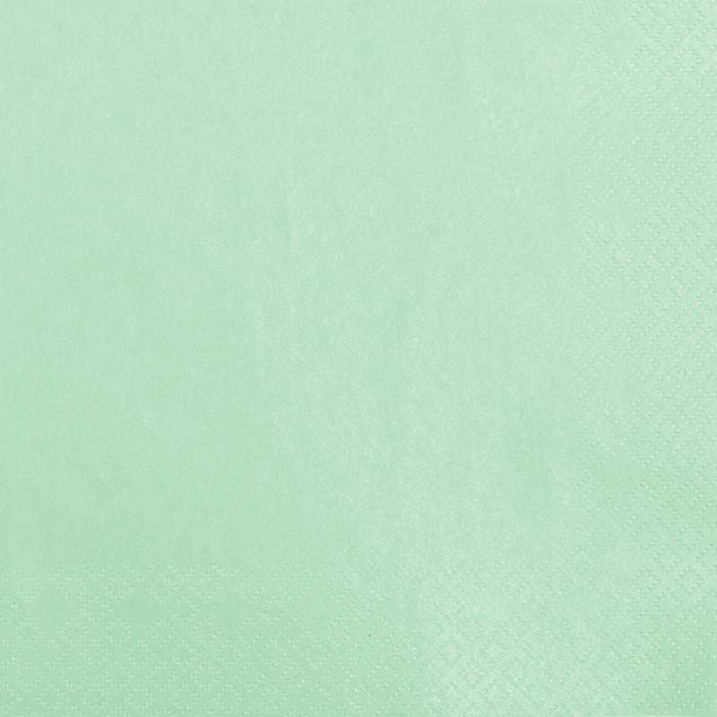 Pearl Effect Mint Dinner Napkins