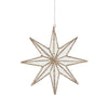 Glitter & Mirror Star Ornament  | Putti Christmas