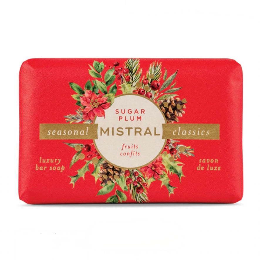 Mistral Seasonal Classics Christmas Soap - Sugar Plum | Putti Christmas 