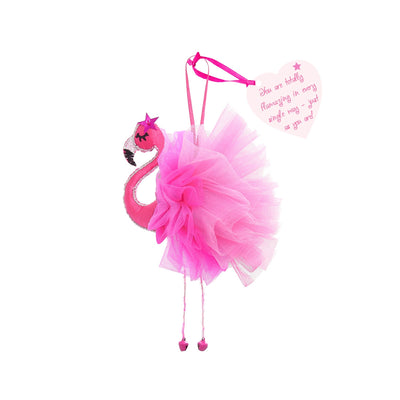 'You Are Flamazing....Hot Pink Flamingo Ornament