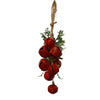 Red Jingle Bells and Glittered Greenery  | Putti Christmas Decorations