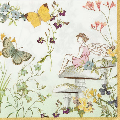 "Truly Fairy" Paper Napkins, TT-Talking Tables, Putti Fine Furnishings