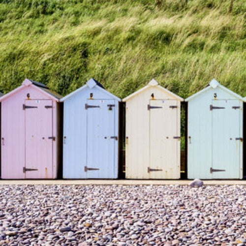 At the Back of the Beach Greeting Card