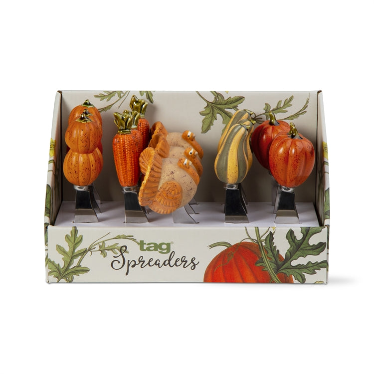 Tag Ltd Ceramic Autumn Harvest Spreaders | Putti Autumn Celebrations 