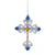 Kurt Adler Indigo Dreams Cross Ornament