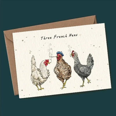 12 Days Of Christmas Card Set | Putti Christmas Celebrations