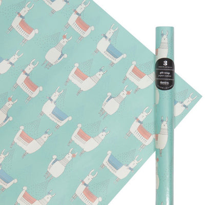 Llamarama Gift Wrap Roll | Putti Fine Furnishings