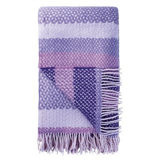  Designers Guild Fortrose Violet Throw, DG-Designers Guild, Putti Fine Furnishings