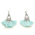 Tear Drop Tassel Earrings - Mint  | Putti Fine Fashions 