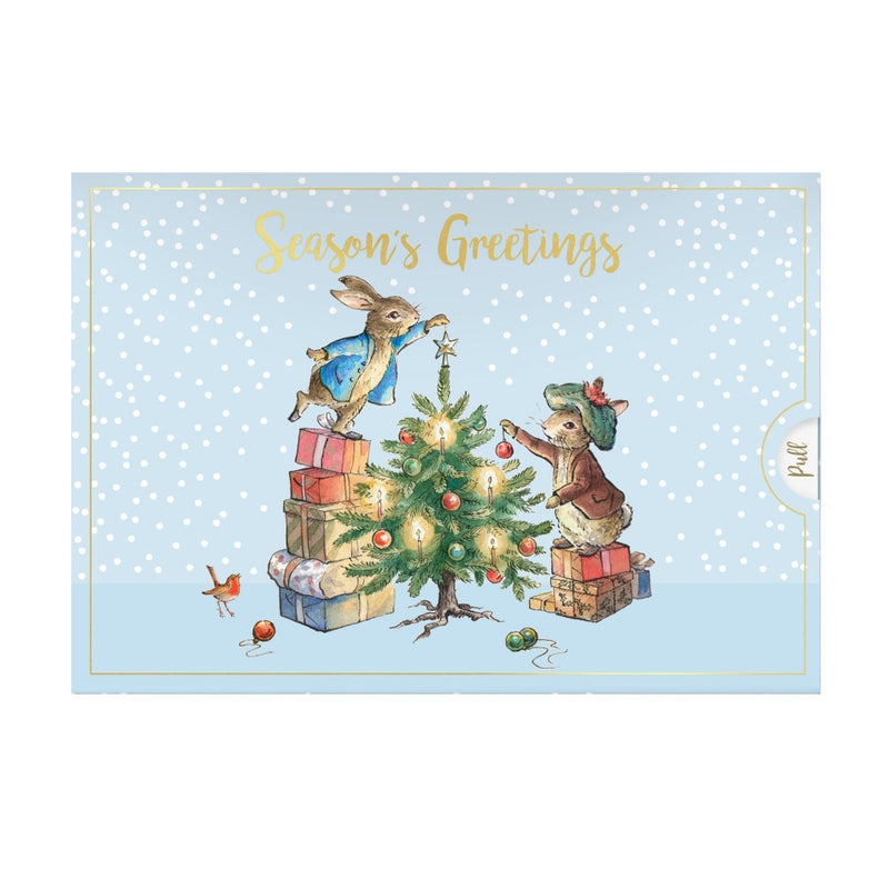 Peter Rabbit Music Box Card | Putti Fine Furnishings Christmas Canada